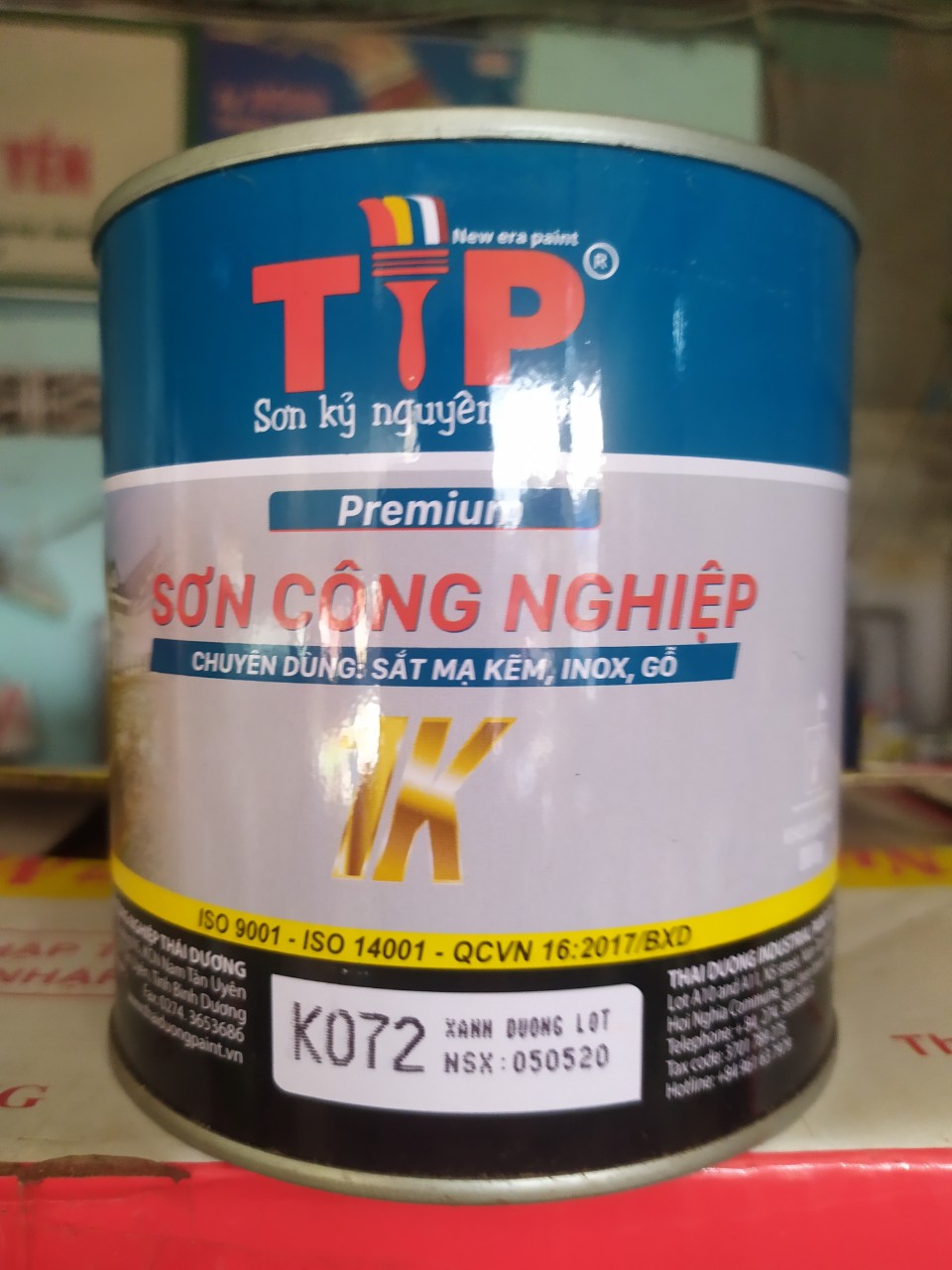 SƠN TIP THÁI DƯƠNG( thùng 3kg)