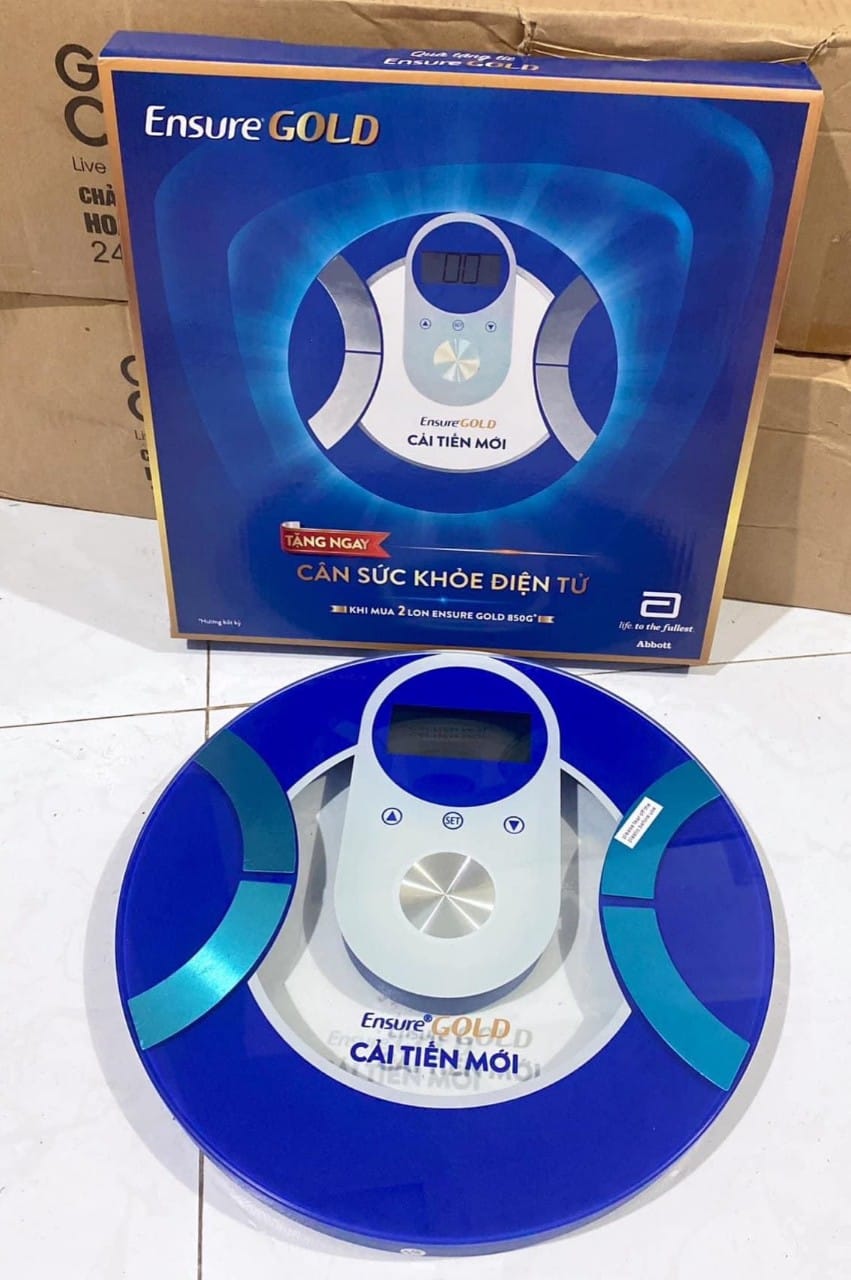 CÂN ĐO SỨC KHỎE ENSURE GOLD/GLUCENA/PEDIASURE