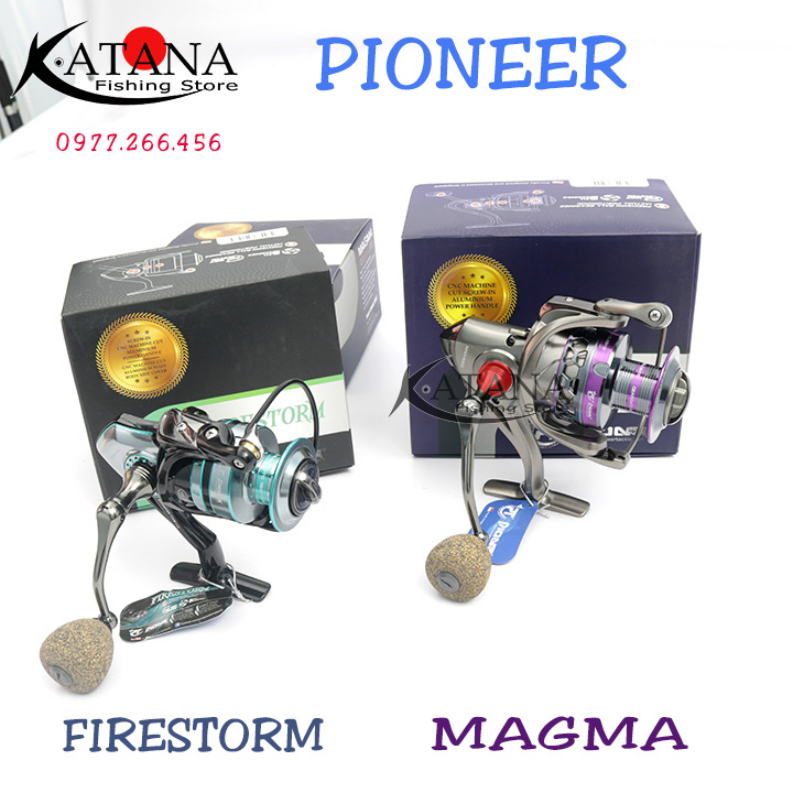 [HCM]Máy Câu Pioneer MAGMA - FIRESTORM 4000 - 6000