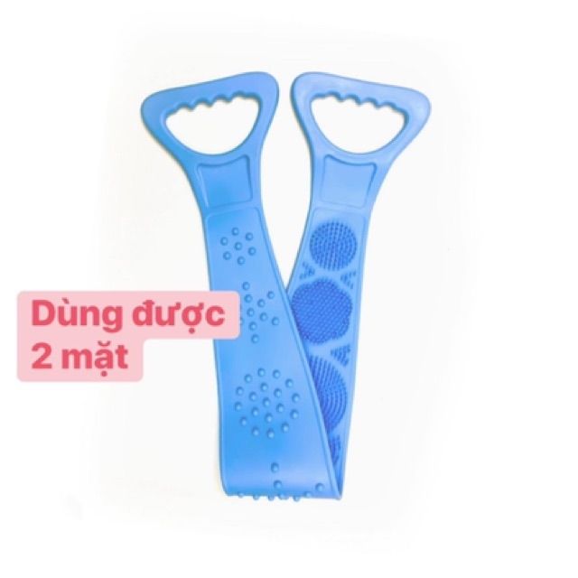 Dụng Cụ Kỳ Lưng Silicon ( Giao Màu Ngẫu Nhiên)