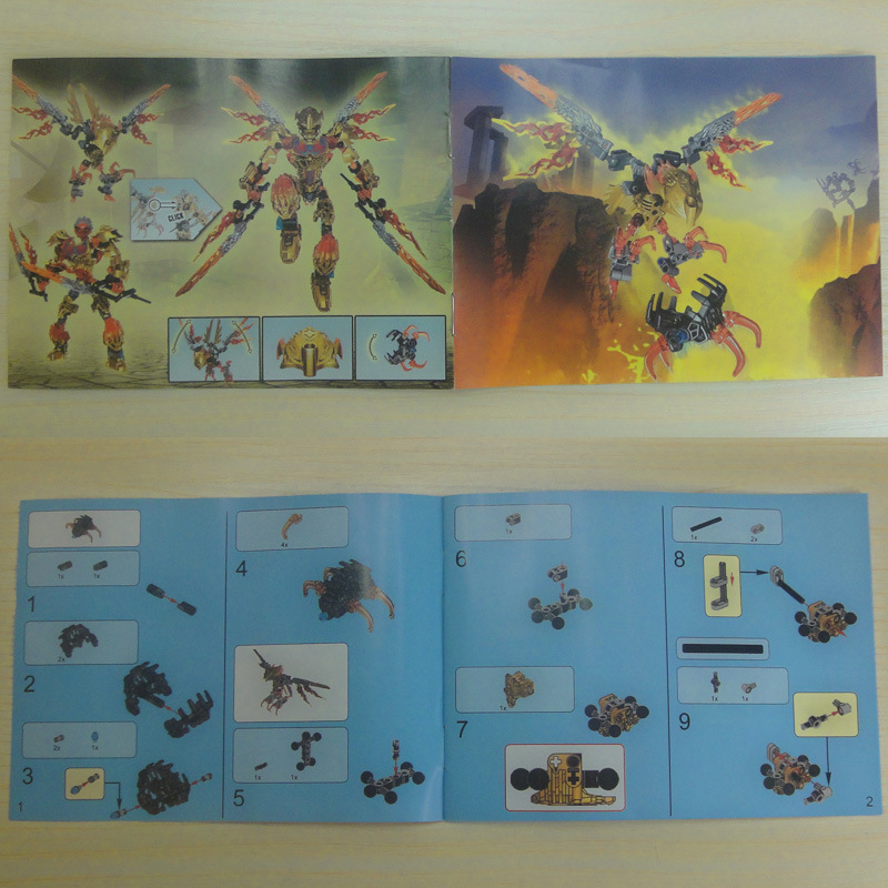 Mô hình lắp ráp Bionicle KSZ Ikir Creature of Fire 609-4