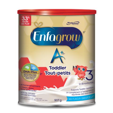 [SIZE LỚN] Sữa bột Enfagrow A+ Canada  Số 3 907gr - Vị Sữa