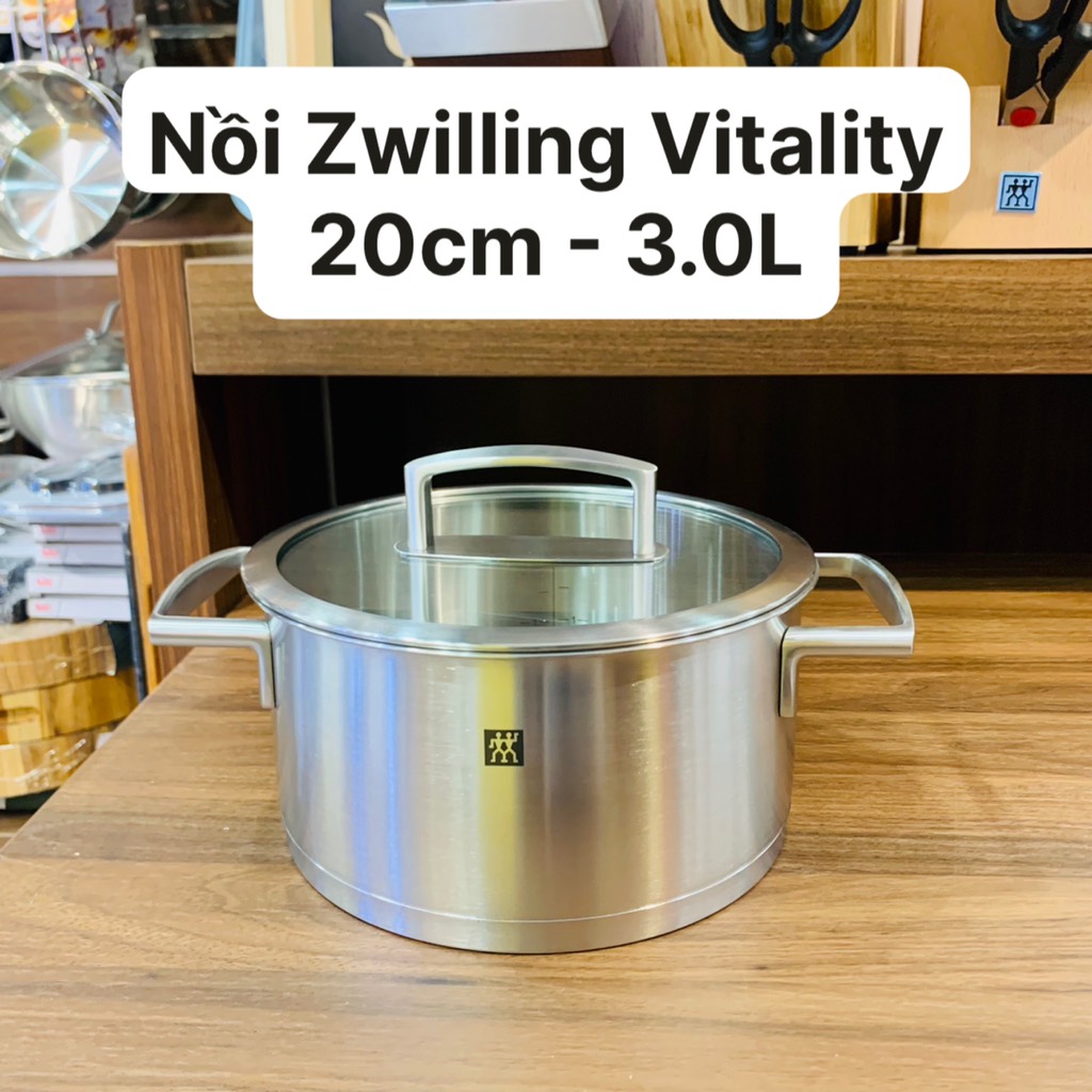 Nồi Zwilling Vitality 20cm 3.0L (nồi thấp)
