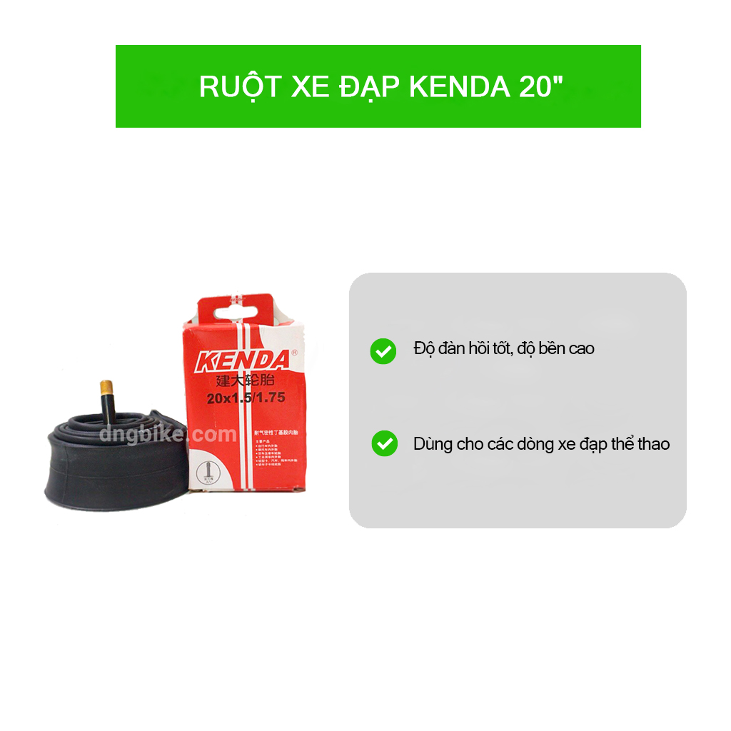 Ruột xe đạp KENDA 20"