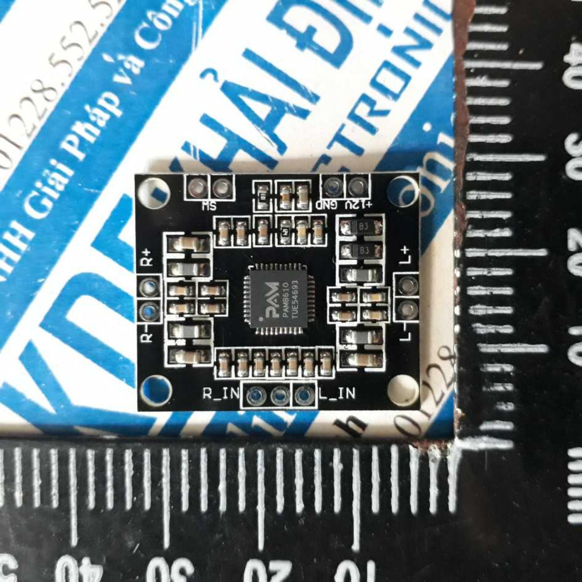 Module khuếch đại âm thanh audio 2x15w class d pam8610 không phụ kiện kde2728