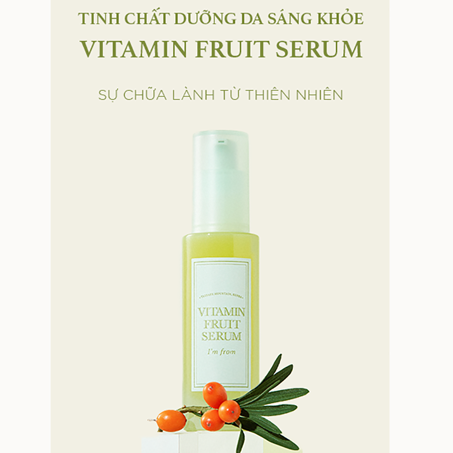 Tinh chất làm sáng mịn da I'm from vitamin fruit serum 30ml