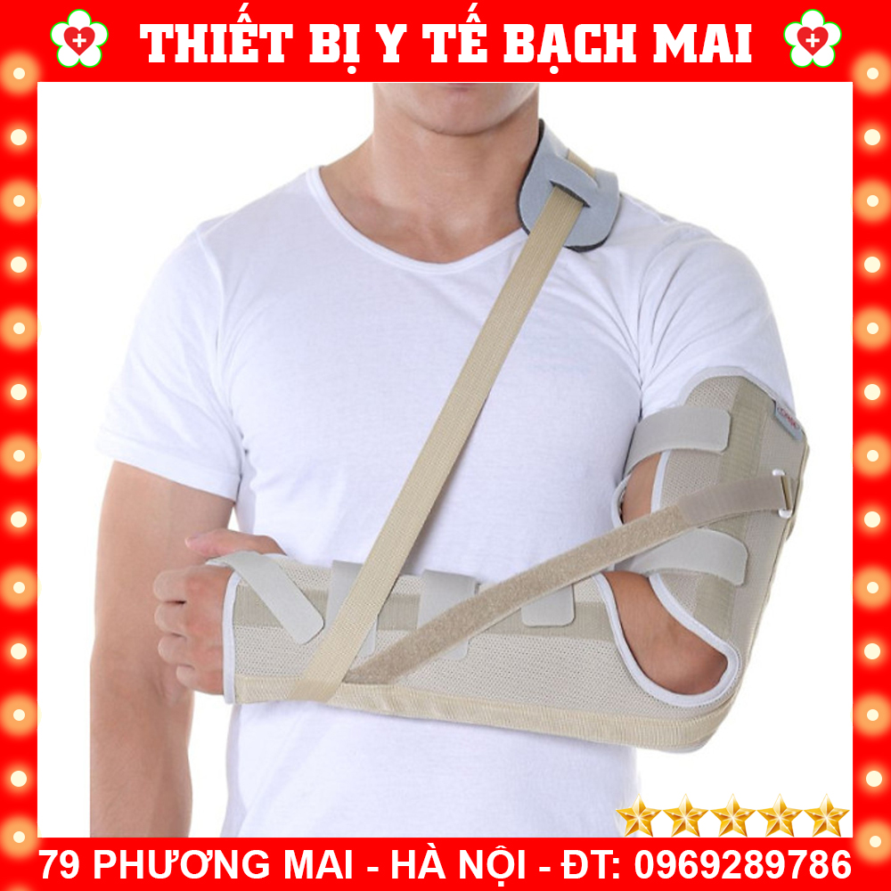 Nẹp cánh tay orbe h3 - hỗ trợ cố định tay cho bệnh nhân bị gãy, chấn thương tay