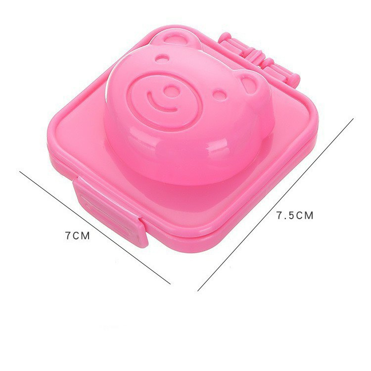 Set 6 khuôn Bento ép cơm, đậu hũ, thạch cho bé ăn dặm