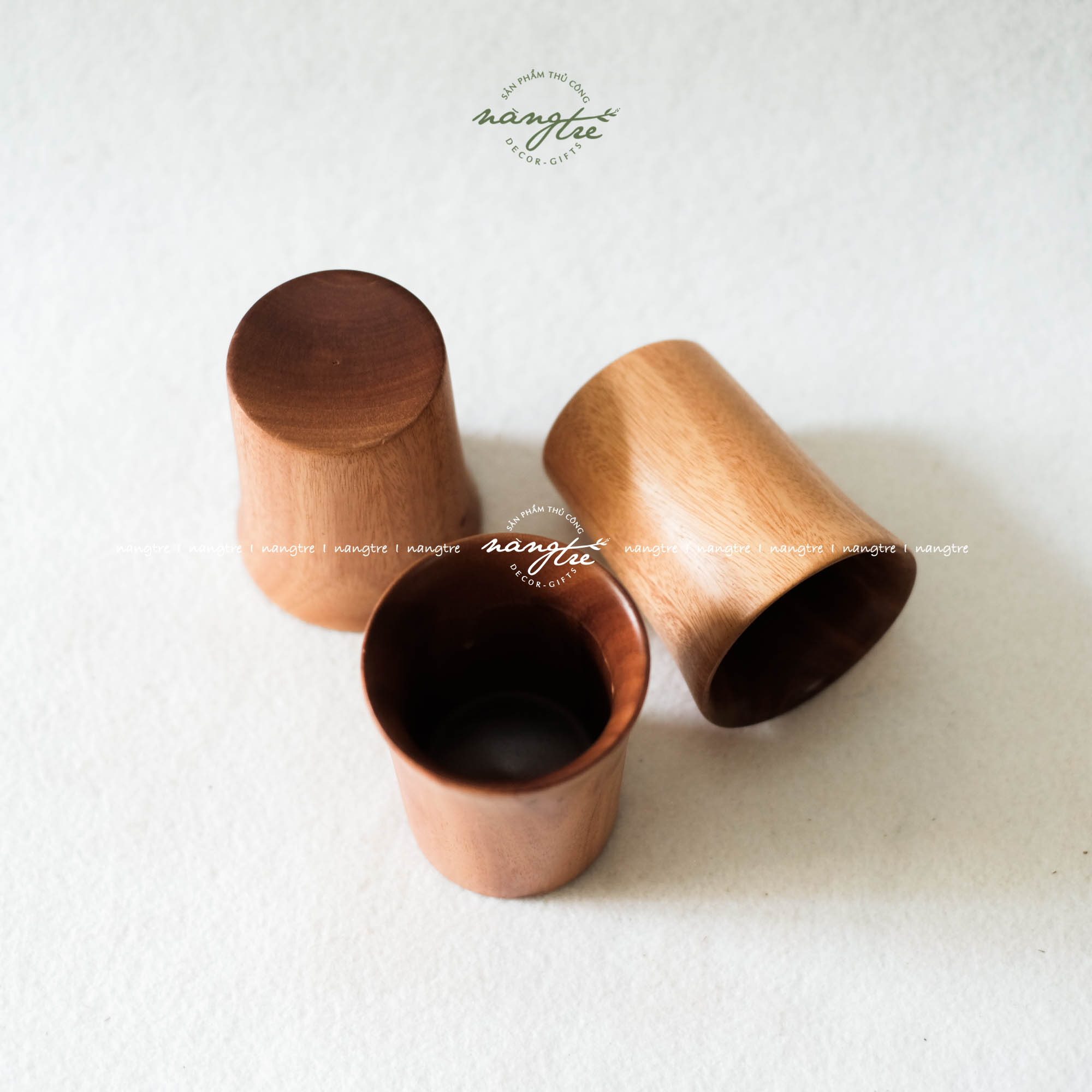 [HCM]Ly gỗ tự nhiên/ Cóc gỗ decor