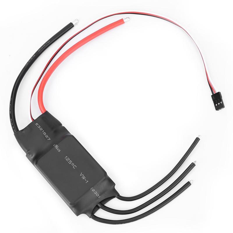 80A ESC BEC 2-6S Lipo Speed Controller with UBEC for RC Airplanes Helicopter
