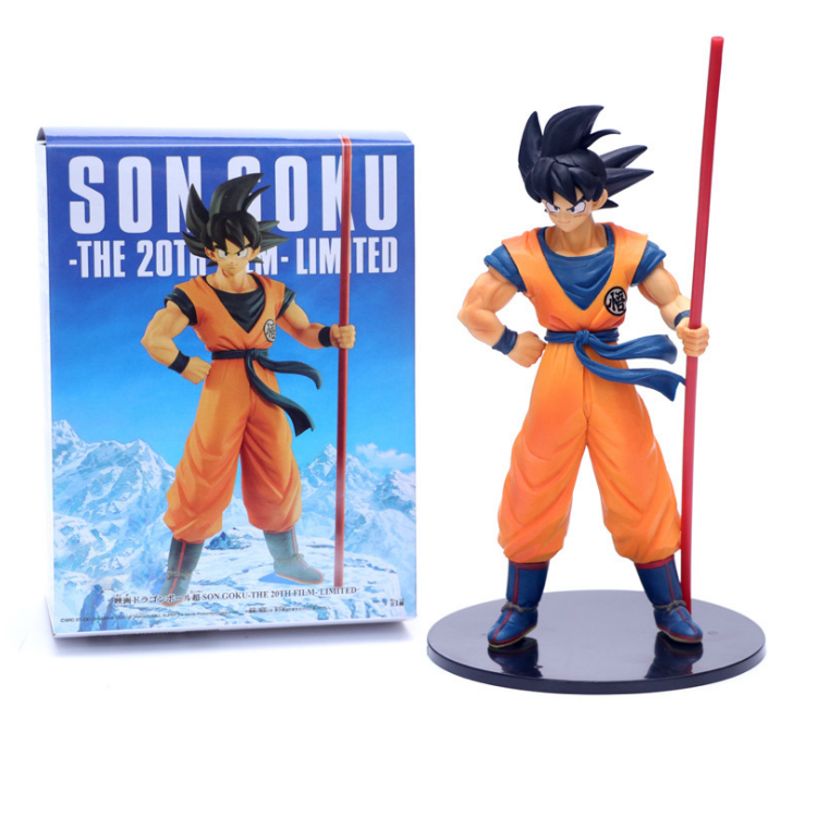 Mô hình Songoku Dragon Ball Super The 20th Film Limited Edition cao 27cm Mô hình bằng nhựa PVC cao cấp đồ chơi trẻ em hoặc trưng bày