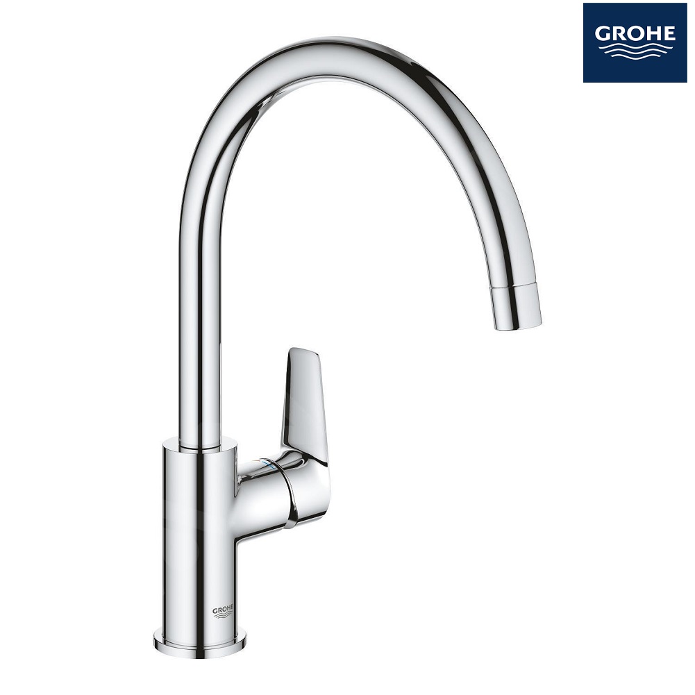 [Trả góp 0%]Vòi rửa bát Grohe BauEdgre 31367001