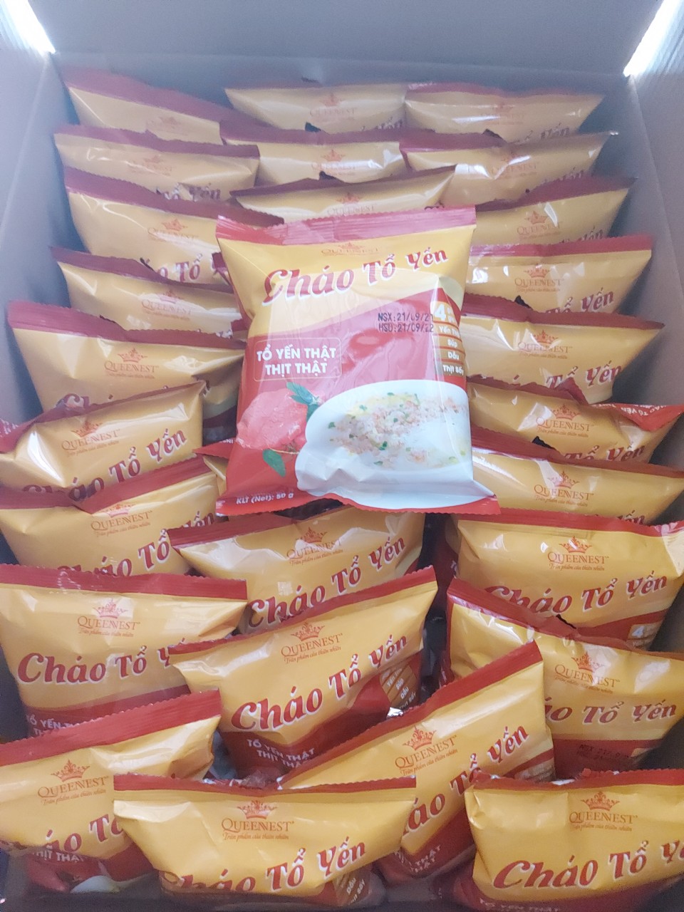 Combo 2 Gói Cháo Tổ Yến QUEENEST 50g
