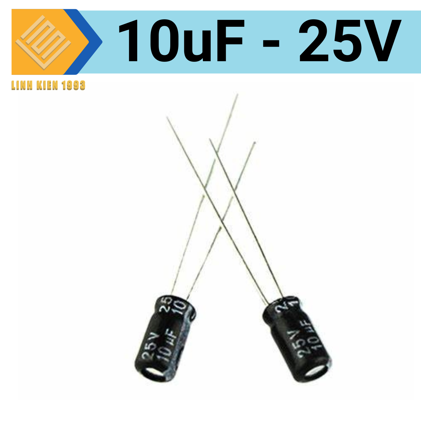 Tụ 10uf 25v tụ hóa 10uf25v