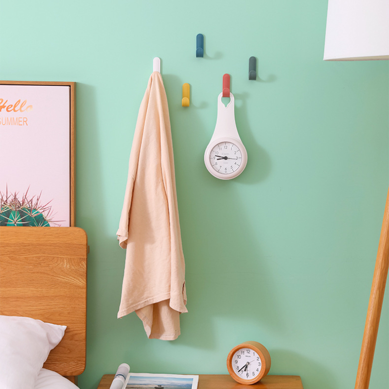 Multi-purpose J type mini wall sticker hanger self-adhesive hook no need to-Hause