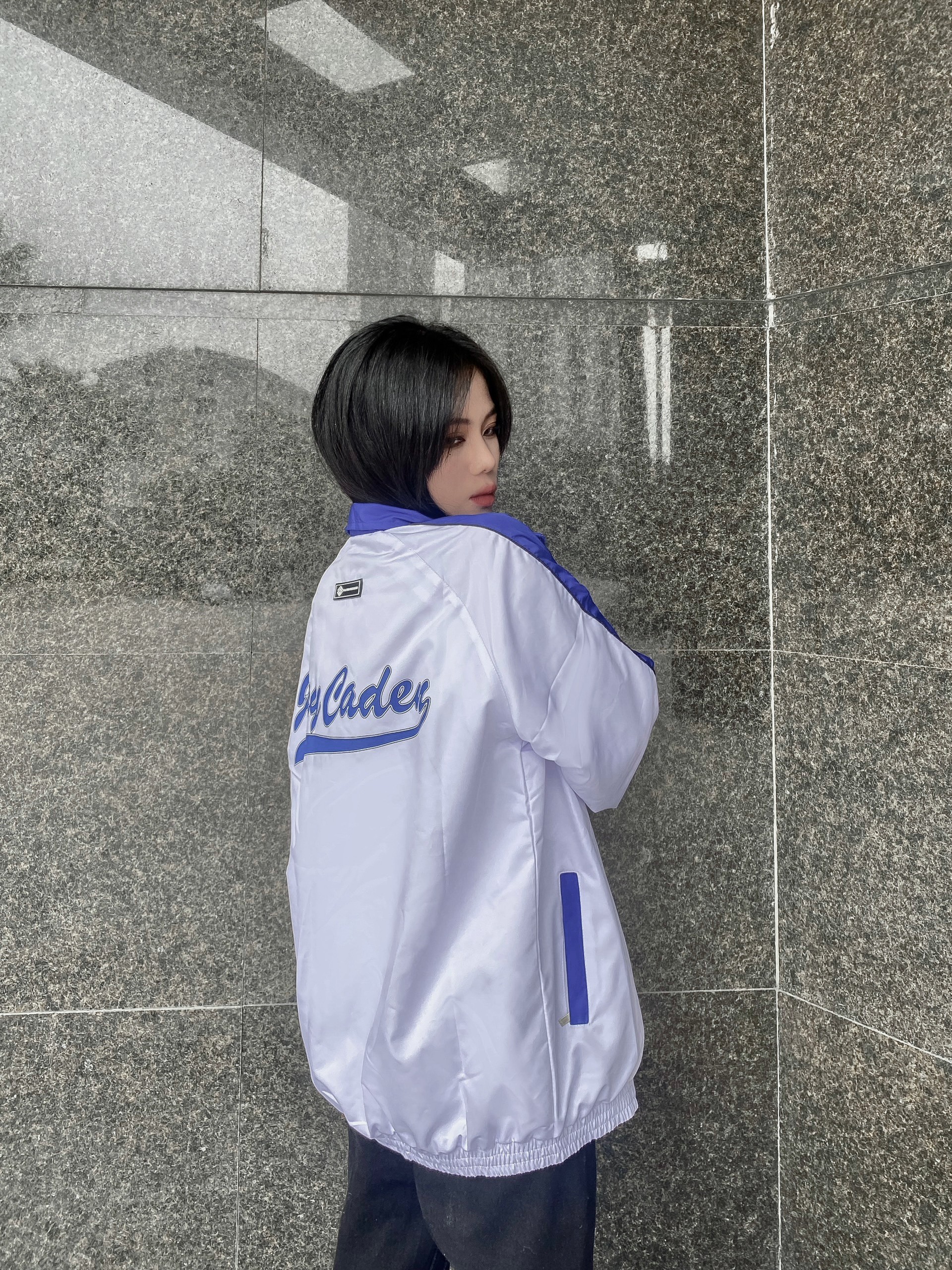 Áo Khoác Jacket Dù Jay Caden 1 Unisex Form Rộng iGB Basic