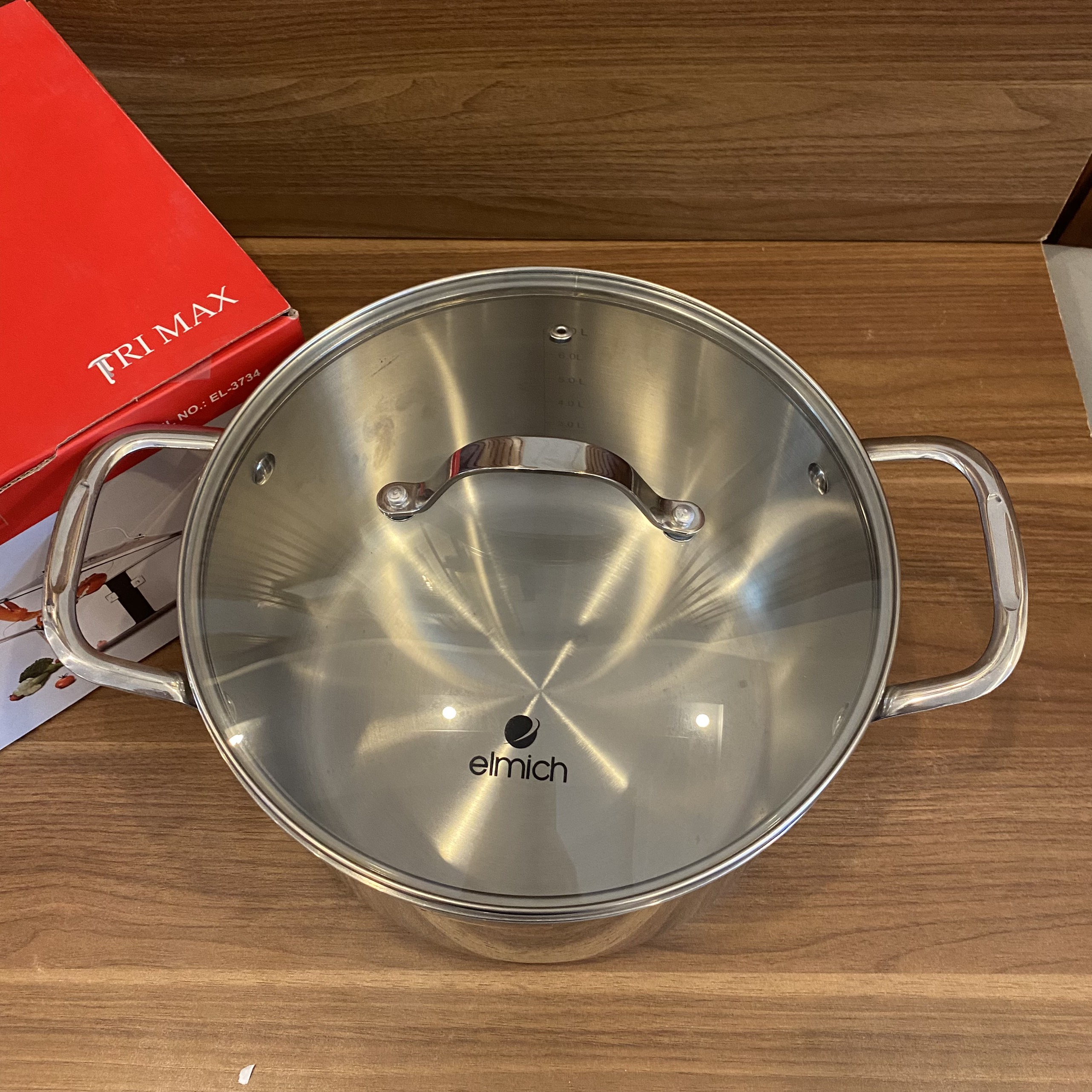 NỒI INOX CAO CẤP 3 LỚP ĐÁY LIỀN TRI-MAX 26CM