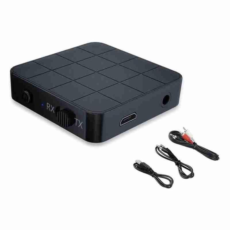2In1 Bluetooth 5.0 Wireless Audio Transmitter Receiver and Aux Rca Connectivity Durable Practical Mp3 Stable Adapter Hifi M2I3