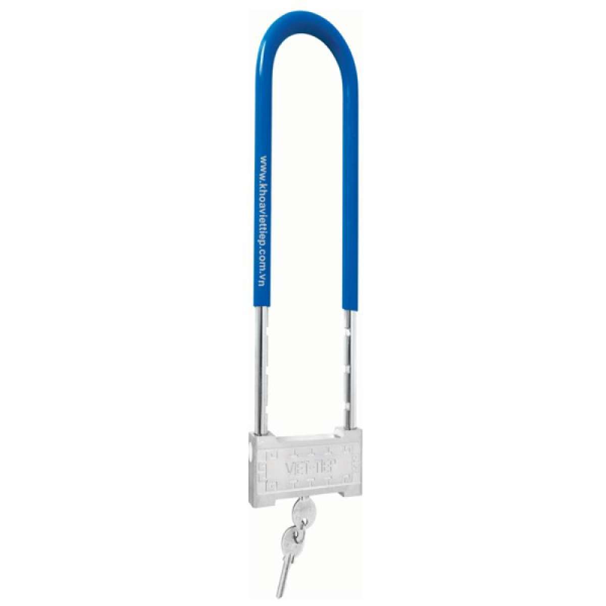 Khoá chữ U dài Việt Tiệp 02313 (khoá chân cửa kính)
