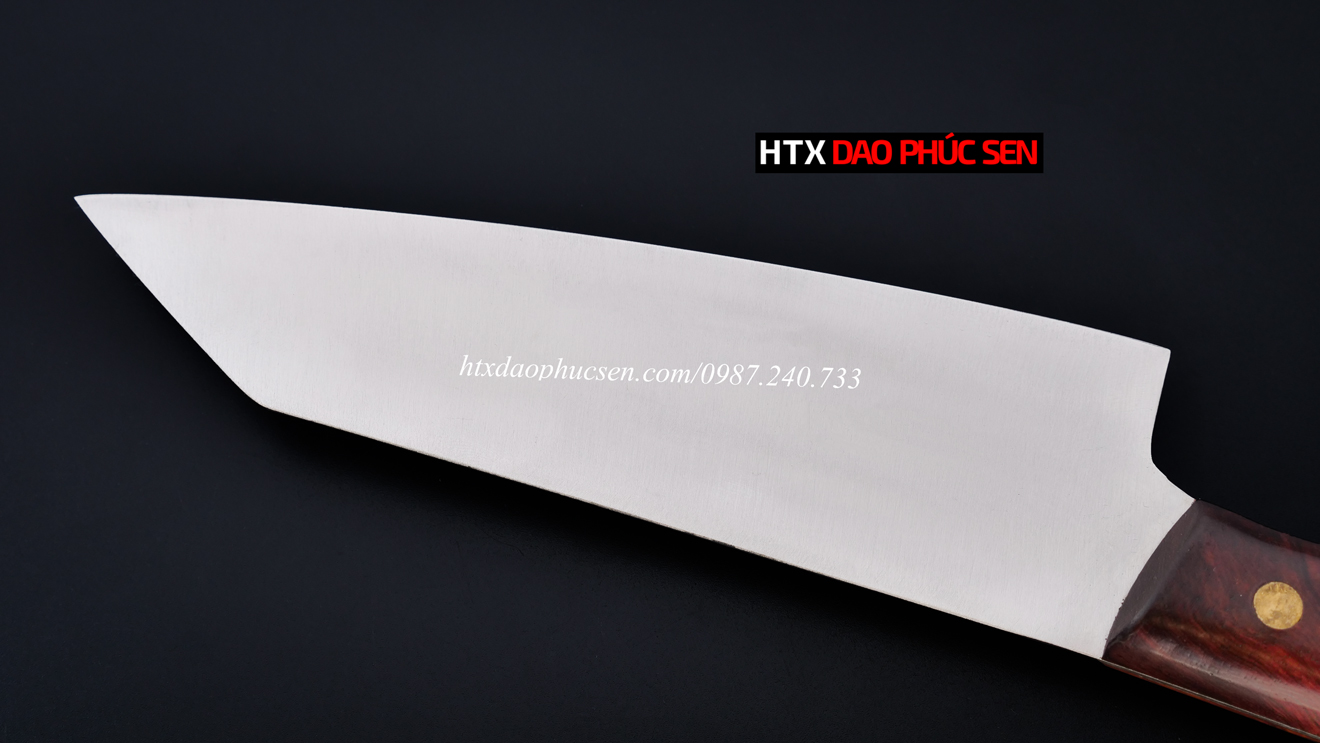 Dao thái thịt thép trắng SLK06