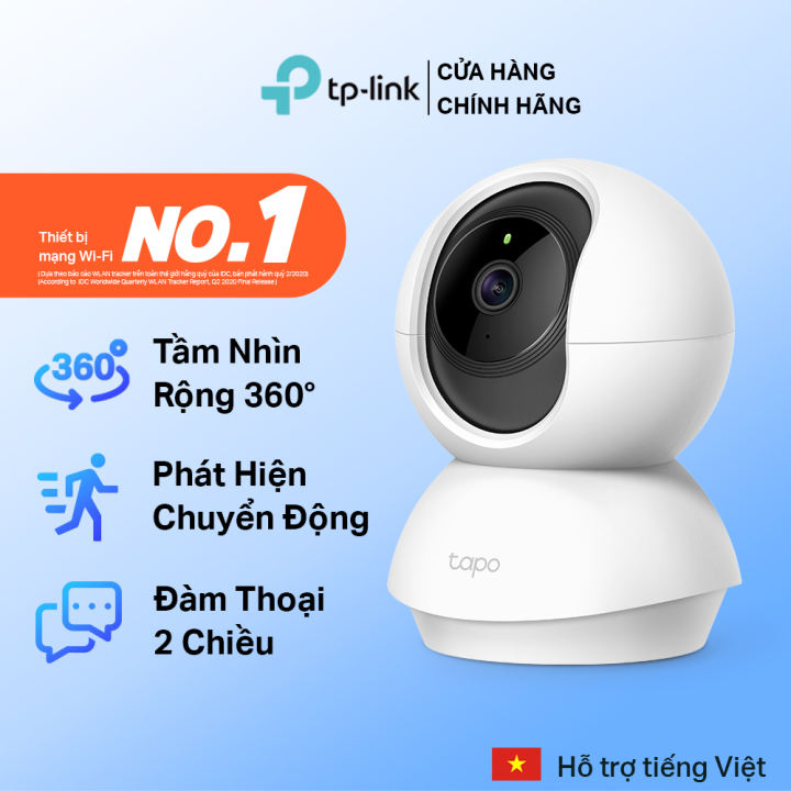 [Bán Chạy] Camera Wifi TP-Link Tapo C200 / C210 Smart IR Full HD 1080P - Hàng Chính Hãng