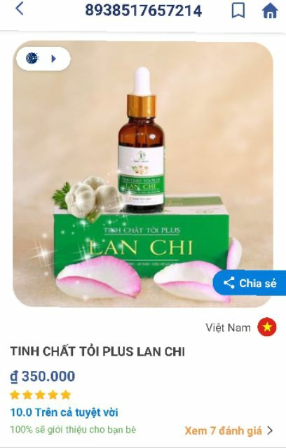 [ sẵn hàng ] tinh chất tỏi đông y lan chi chính hãng