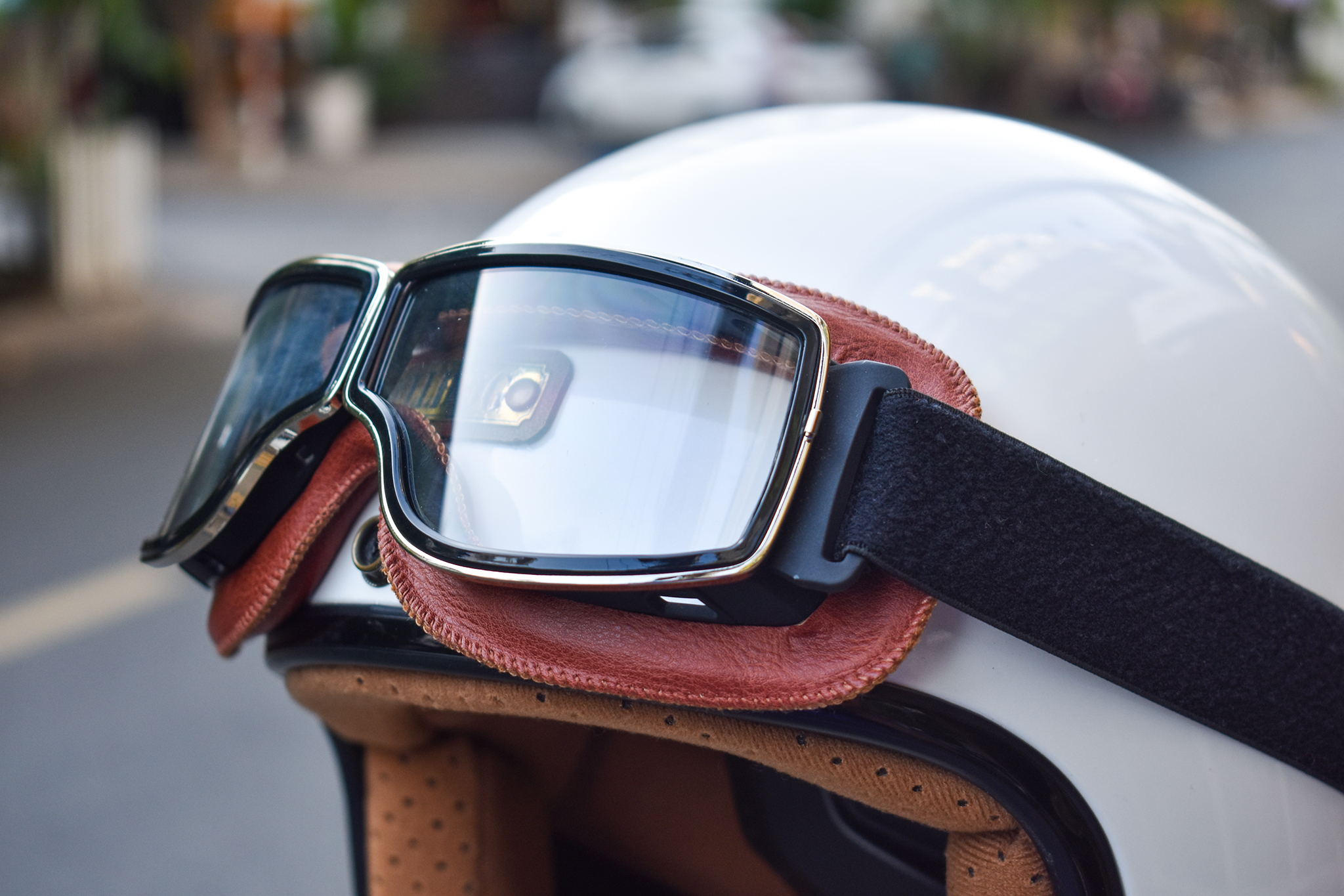 Kính dây cho mũ 3/4 Classic - Helmets 4U