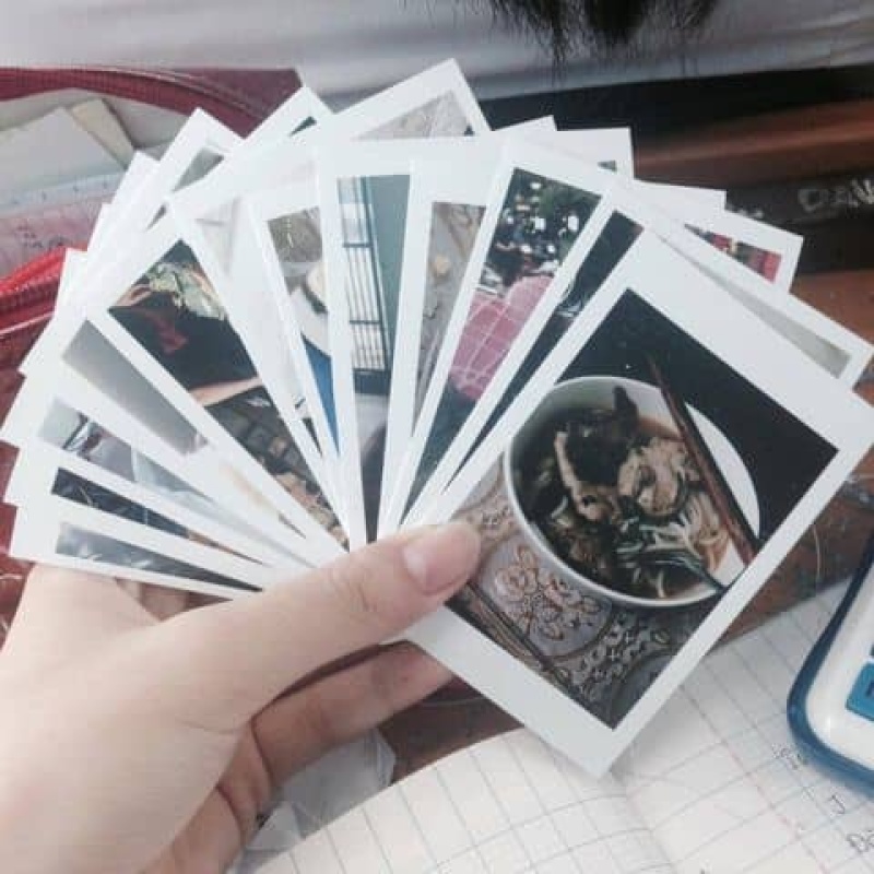 Rửa Hình 1K Theo Khách Gửi - Combo 10 tấm ảnh - Polaroid - Tràn Viền - Rửa Ảnh Theo Yêu Cầu Cỡ 6cm x 9cm - Rửa Từ Điện Thoại