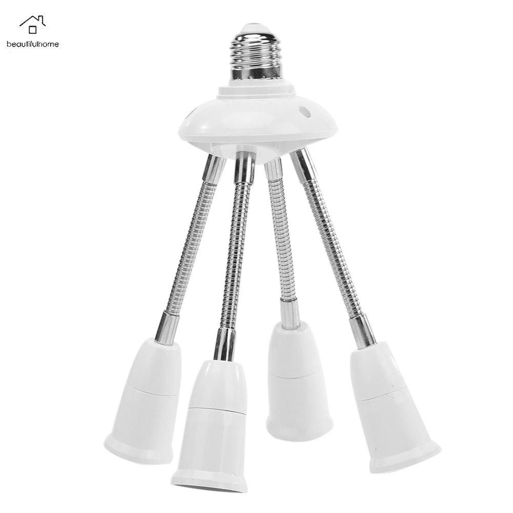 Adjustable E27 Lamp Holder for LED Light Adapter Converter Multi-conversion
