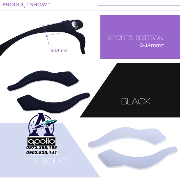 BỘ GÀI TAI KÍNH (COMBO 5 CẶP)