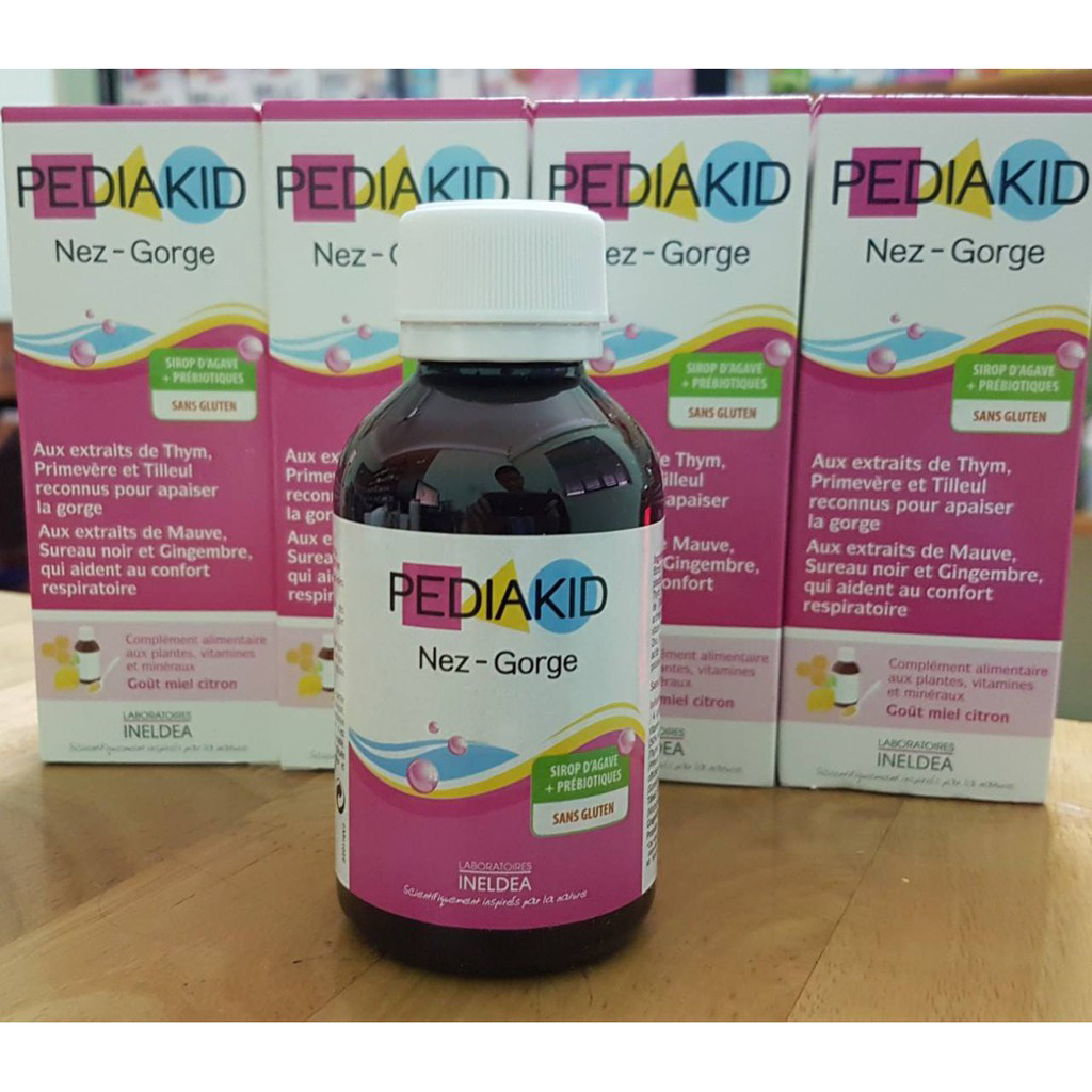 Pediakid Nez - Gorge tăng đề kháng mũi họng Pháp