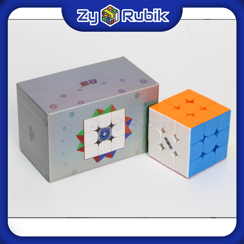 Rubik's cube 3x3 Diansheng solar S3M stickerless with magnet 2022-Rubik's Cube magnet 3x3 Diansheng solar S3M-zyo Rubik's Cube