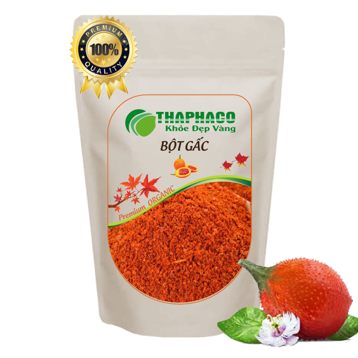 Bột gấc nguyên chất siêu mịn 100g gia vị thực phẩm thaphaco