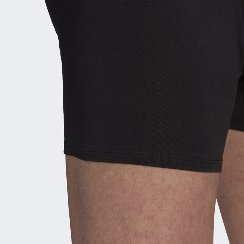 [CHÍNH HÃNG] Adidas ESSENTIALS Logo Boxer Briefs 2 Pack - Grey/Black GN2072