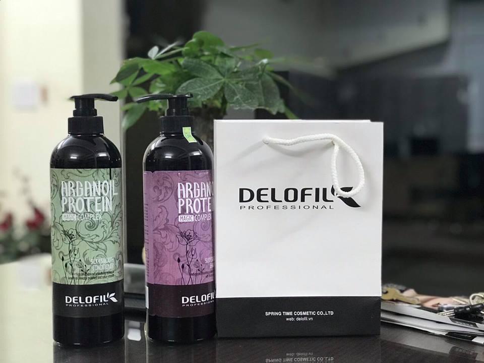 >> SO SÁNH GIÁ DẦU GỘI TRỊ GÀU MƯỢT TÓC | Shopee Lazada Sendo Tiki 20 Cặp Dầu Gội Dầu Xả Delofil Arganoil Protein Trị Gàu, Siêu Mượt 800ml x 2 - Ý