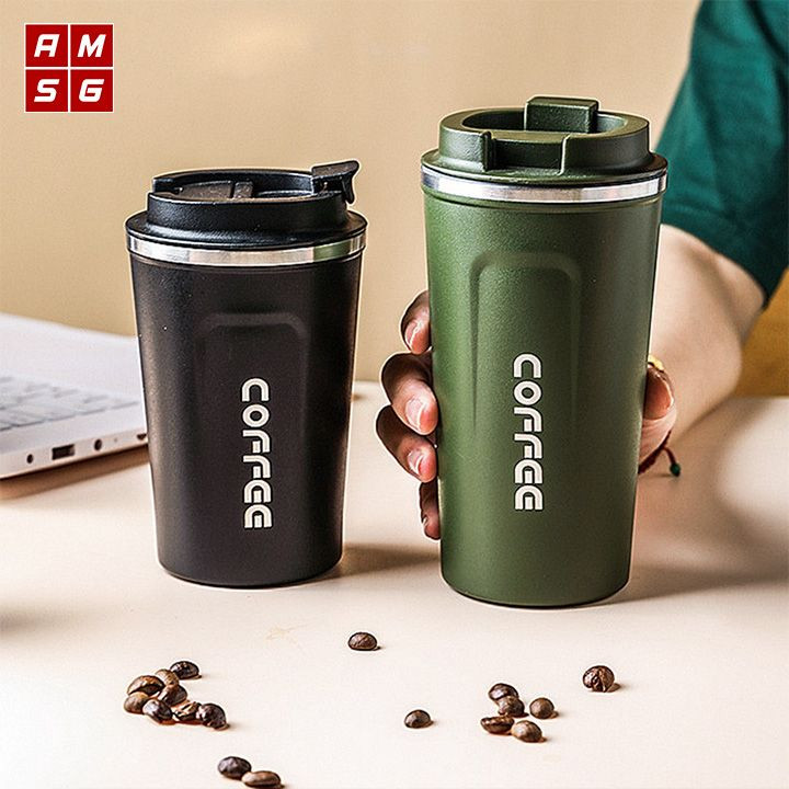 [Giữ nhiệt 8-12h] Cốc giữ nhiệt Coffee Holic 500ml