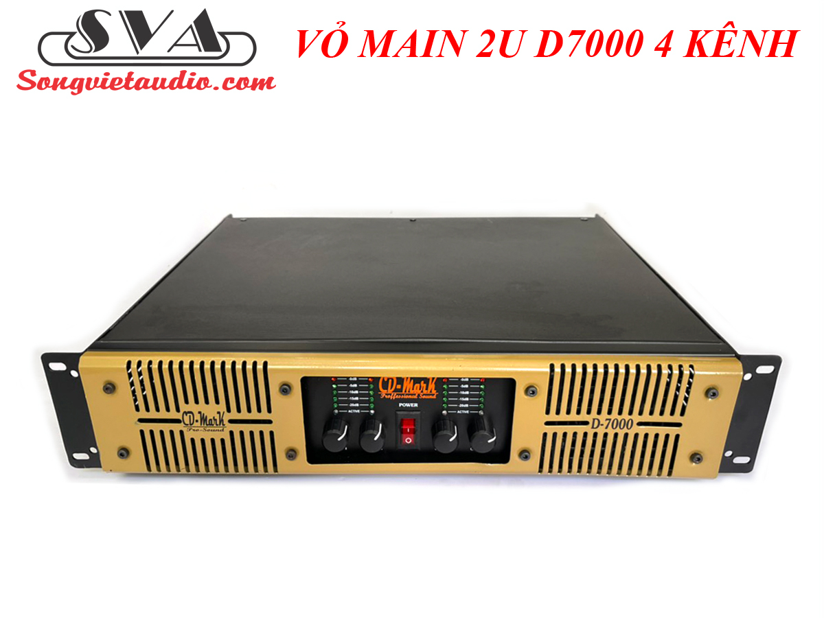VỎ MAIN - VỎ  CỤC ĐẨY 4 KÊNH 2U D7000