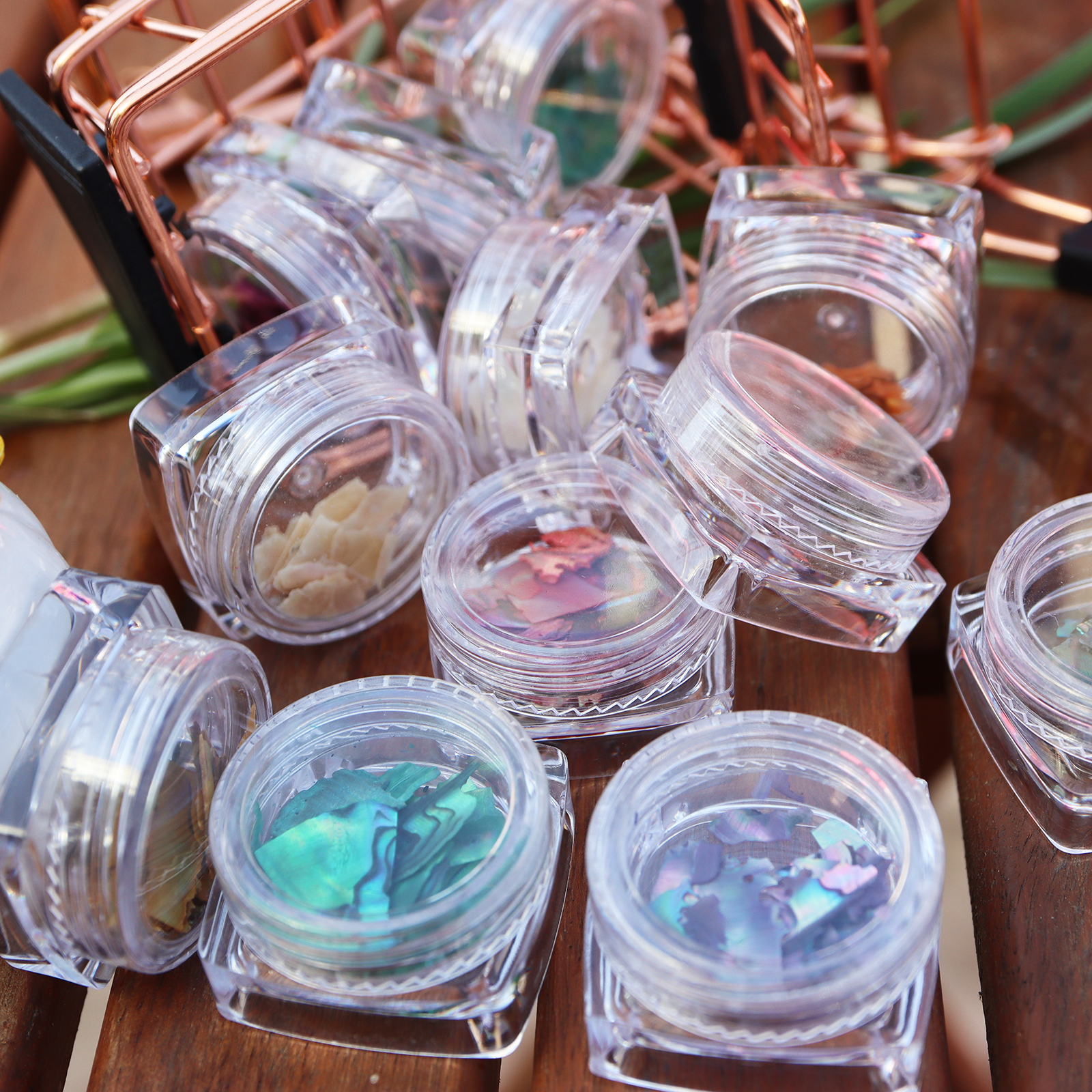Xà cừ nail vân đá 12 màu
