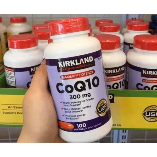 Viên uống hỗ trợ tim mạch CoQ10 300mg Kirkland - Hàng xách tay USA
