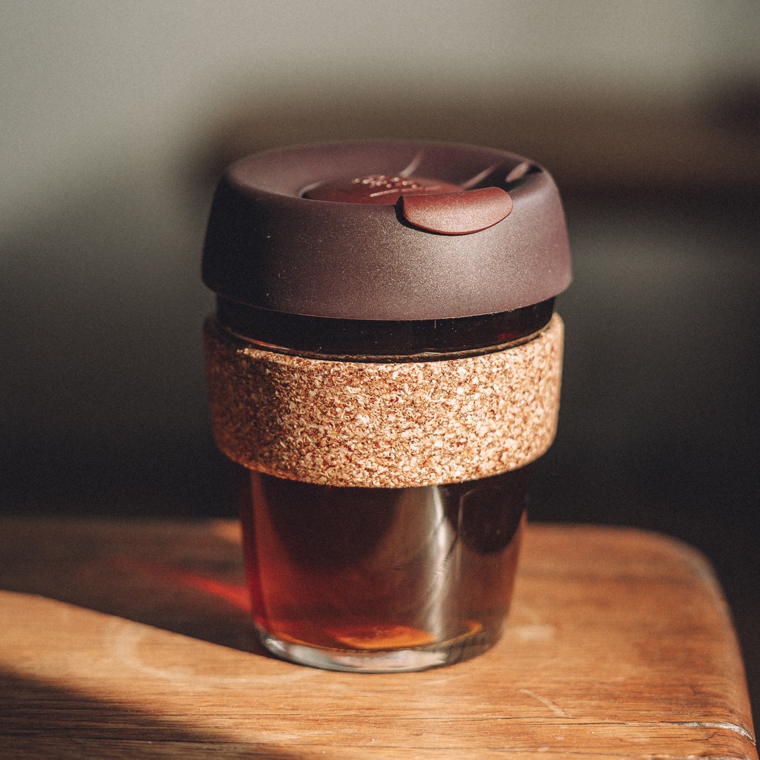 Ly Thủy Tinh Tái Sử Dụng KeepCup Cork Glass Reusable Cup