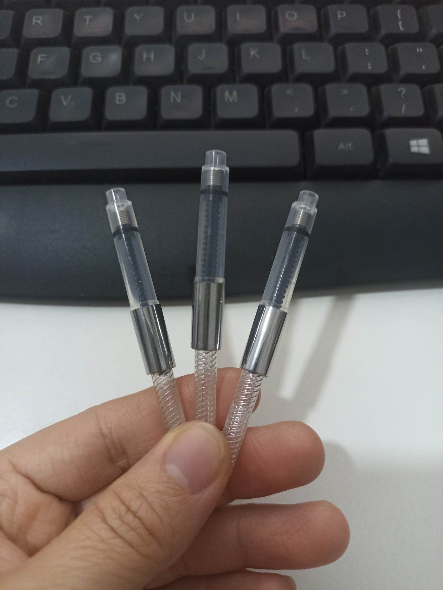 3 Cái Piston (Pittong) - Ống hút mực cho bút máy
