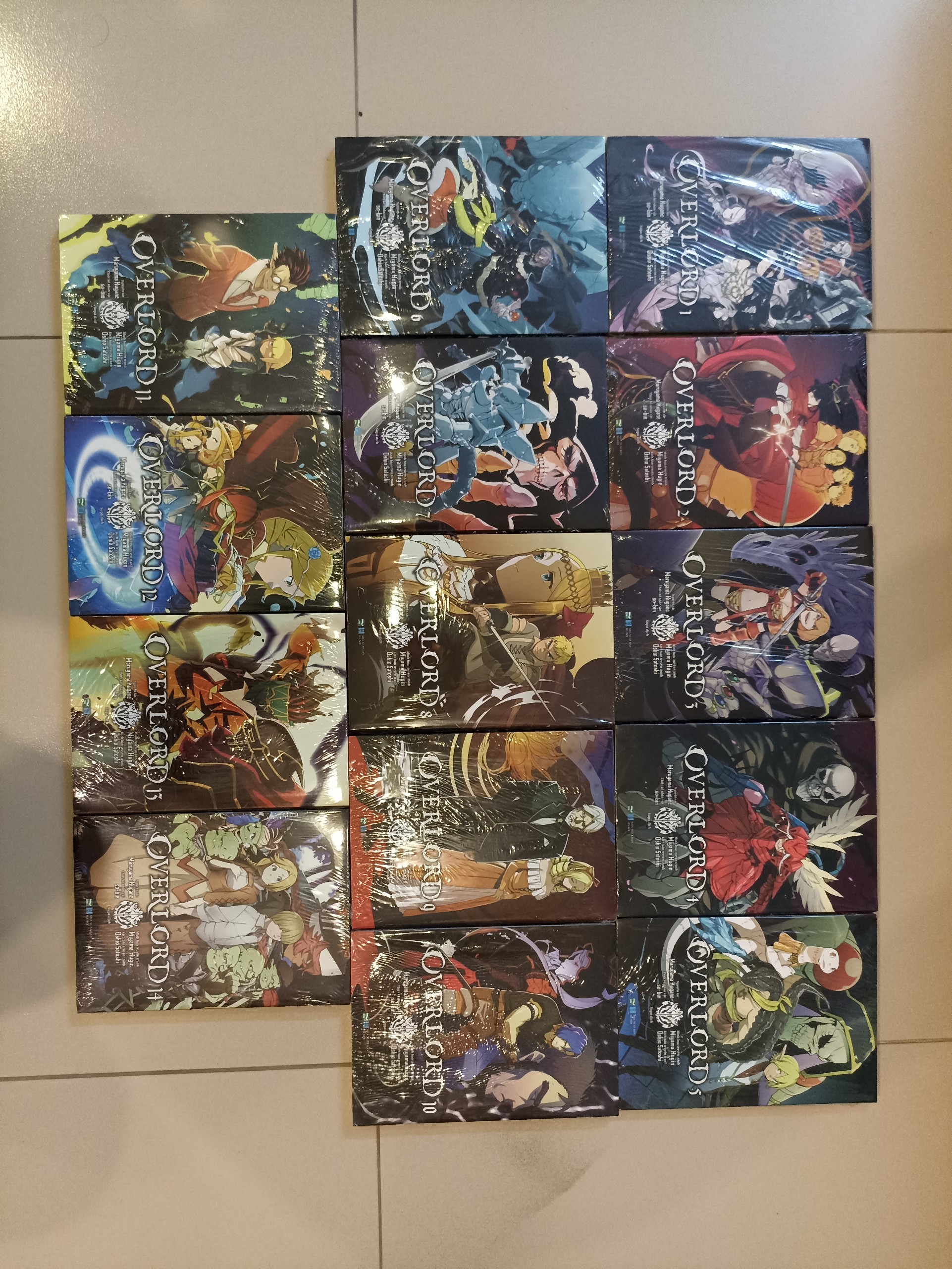 Combo - Overlord (Manga) - Volume 1 - 14