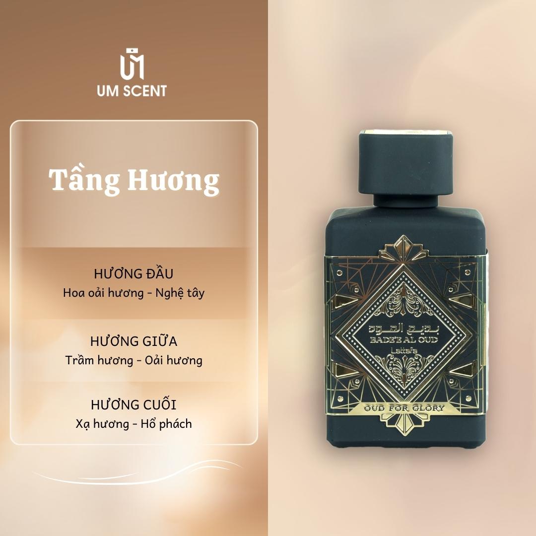 Nước Hoa Unisex Badee Al Oud 100ml & 10ml
