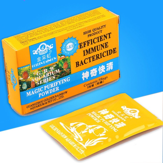 Hộp Bột Diệt Rêu Golden Rainbow (5 Gói)