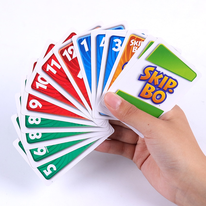 ]Bộ bài Uno SKIP BO - Giấy Bìa Cứng Cao Cấp