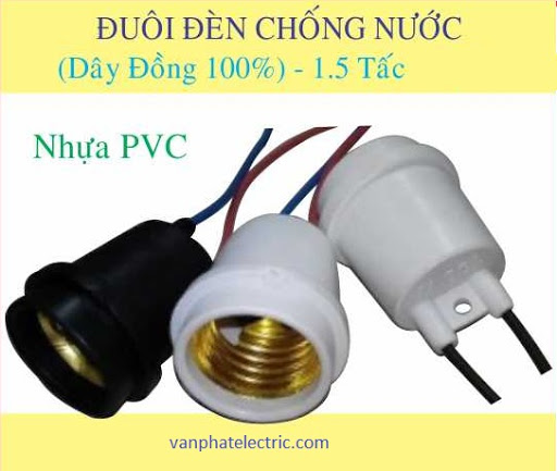 [GIÁ RẺ] Đuôi đèn kín nước E27 loại tốt...