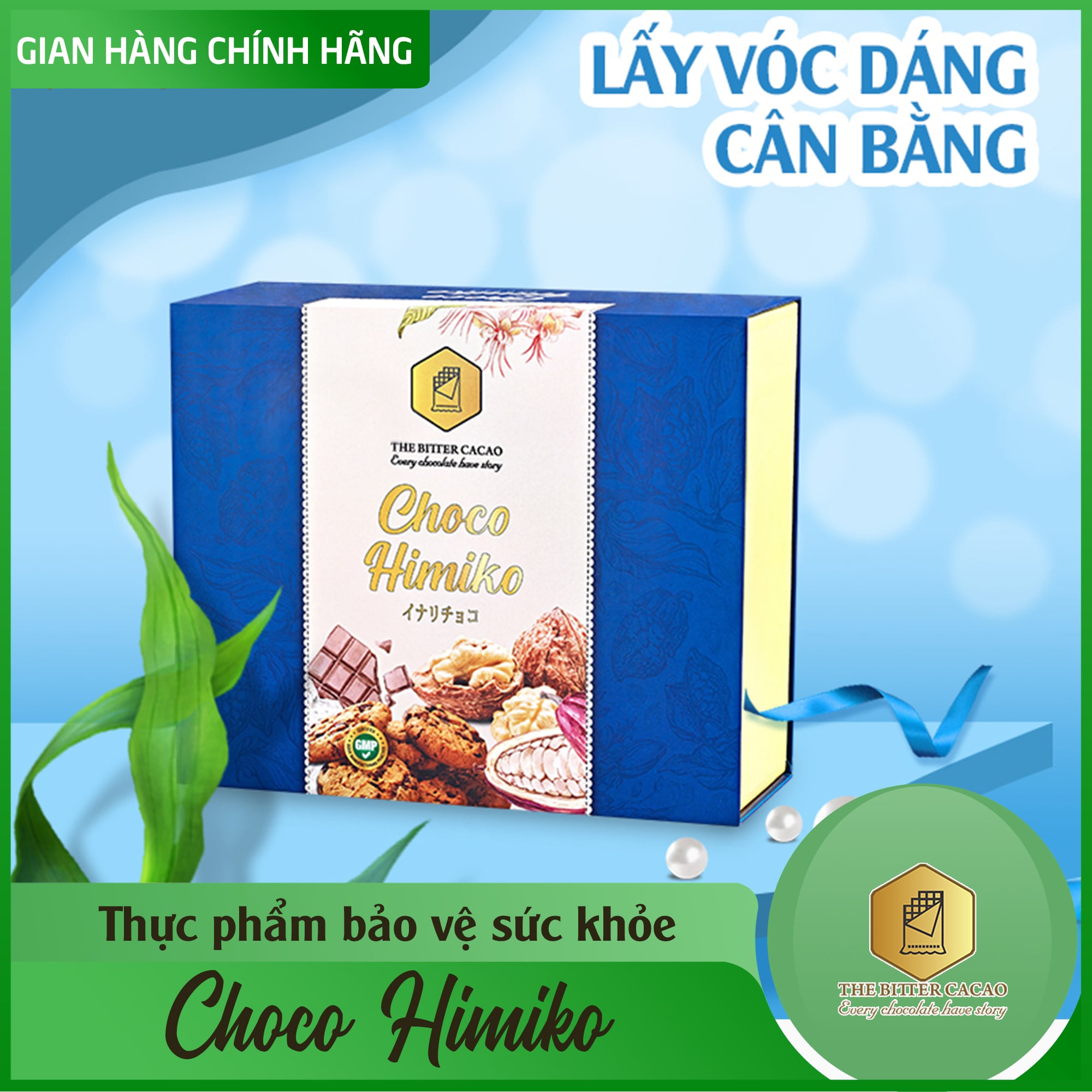 Bột Cacao Tăng Cân Cân Himiko Choco - Hãng Phân Phối Chính Hãng