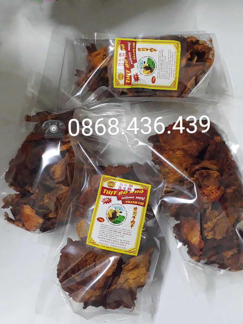 [HCM]Khô Bò Giòn Hồng Ngự 1kg