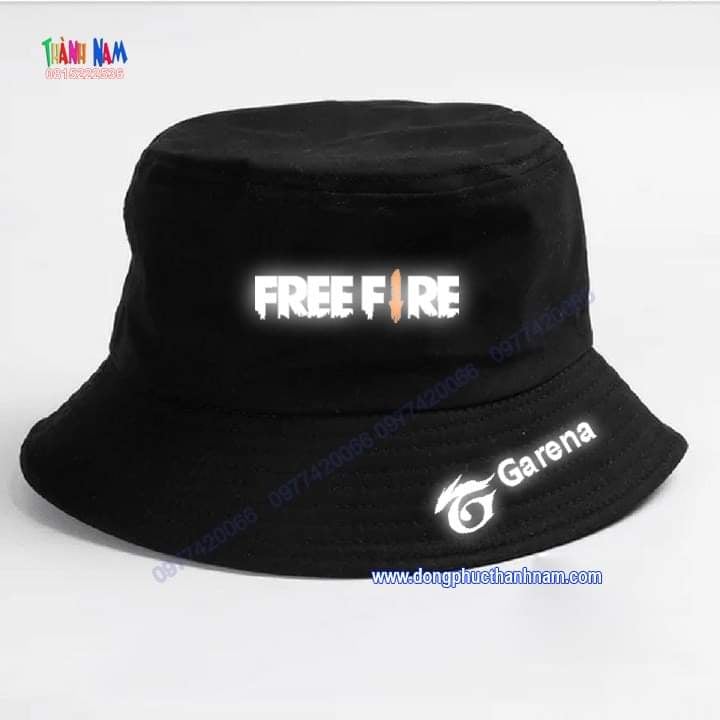 Mũ FREE FIRE , Nón Bucket Free fire cho Game Thủ