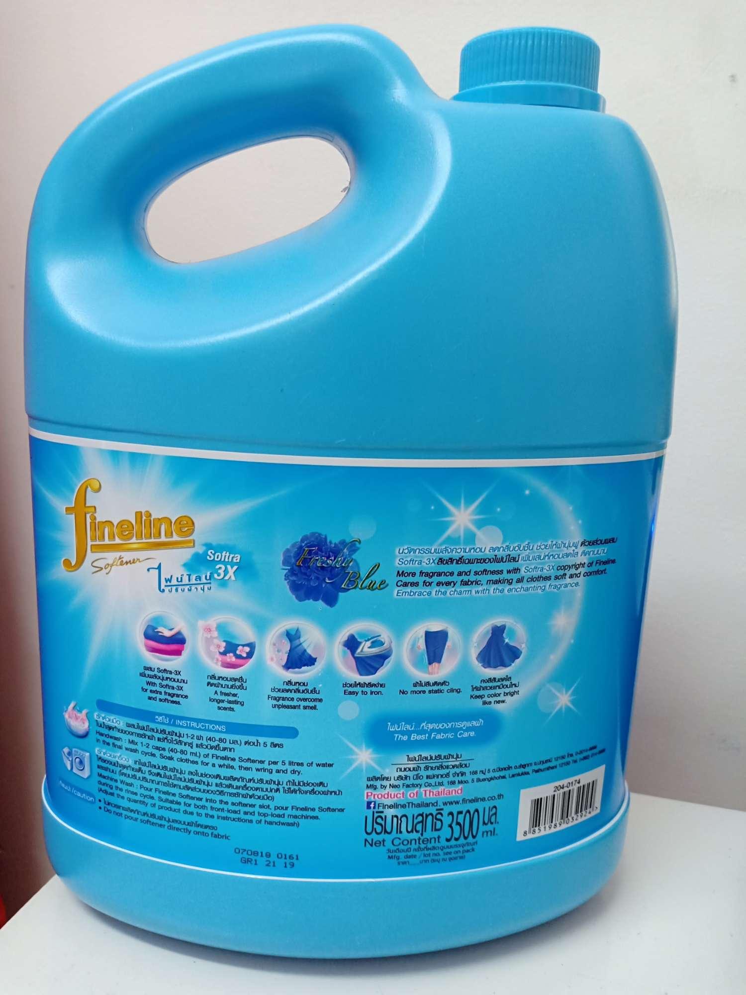 [HCM]nước xả vải fineline xanh 3.5 lít